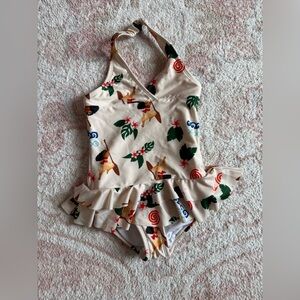 Hanna Andersson MOANA halter one-piece swim